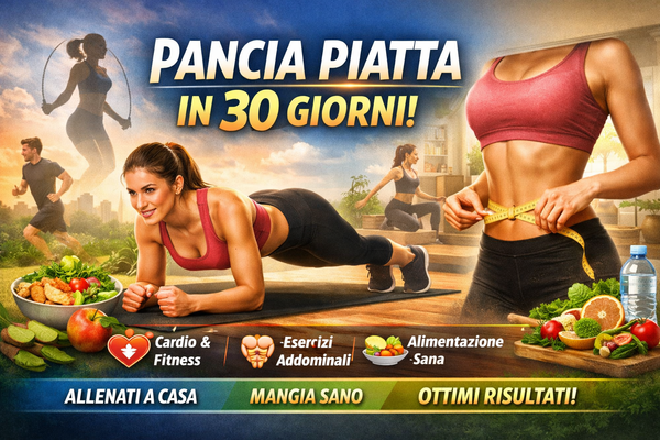 Pancia Piatta in 30 Giorni: Esercizi Mirati da Fare a Casa
